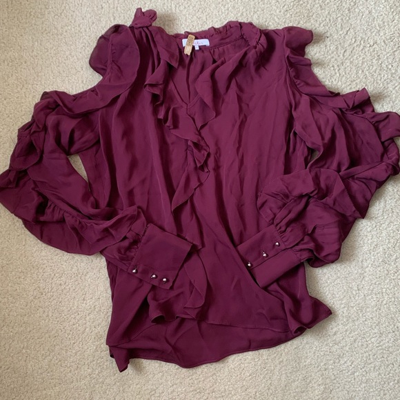 Perfect condition maroon Parker blouse! - Picture 4 of 5